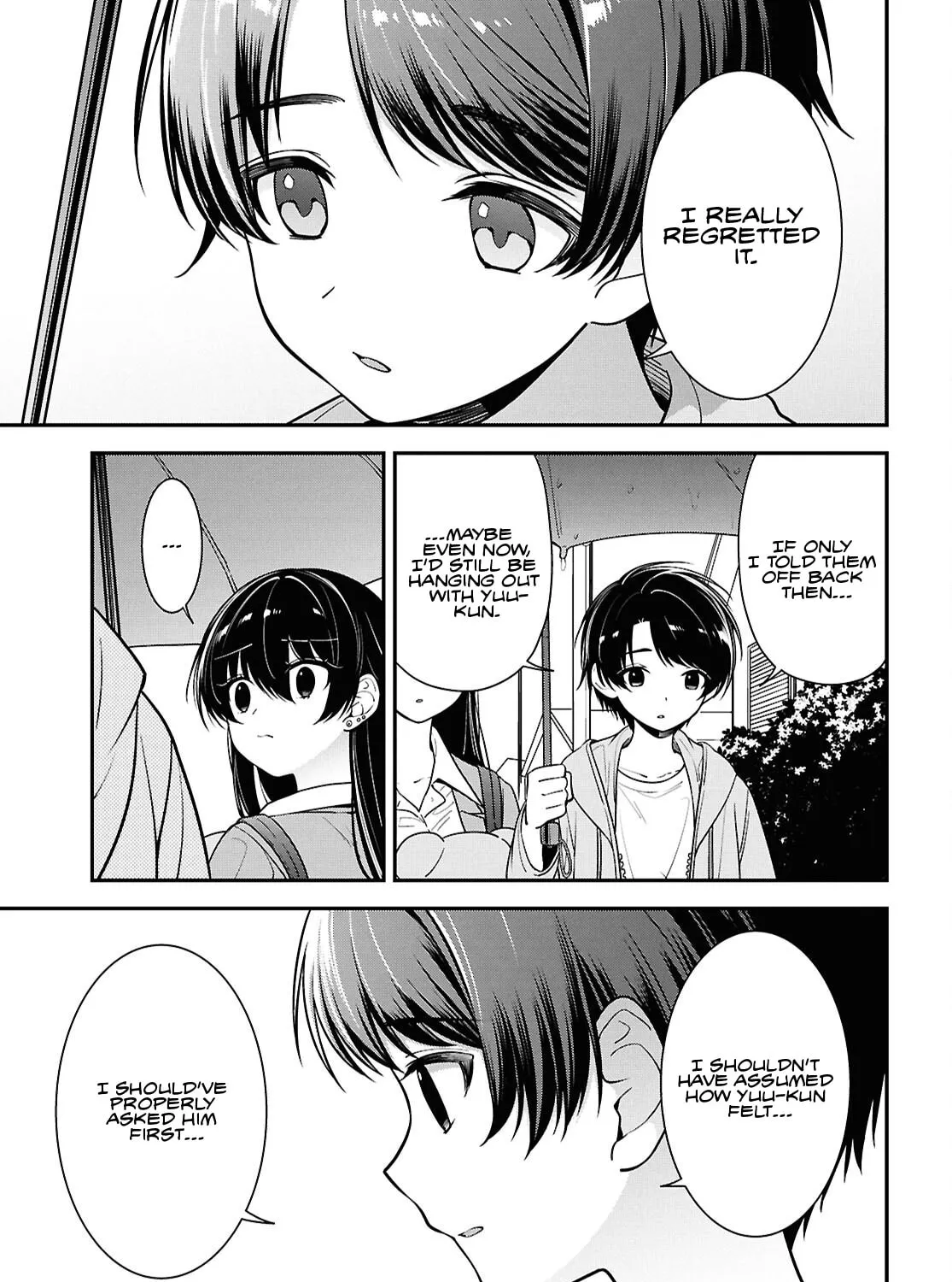 The Yankee Shimizu-san Sitting Next to Me Has Dyed Her Hair Black Chapter 8.2 page 3 - 