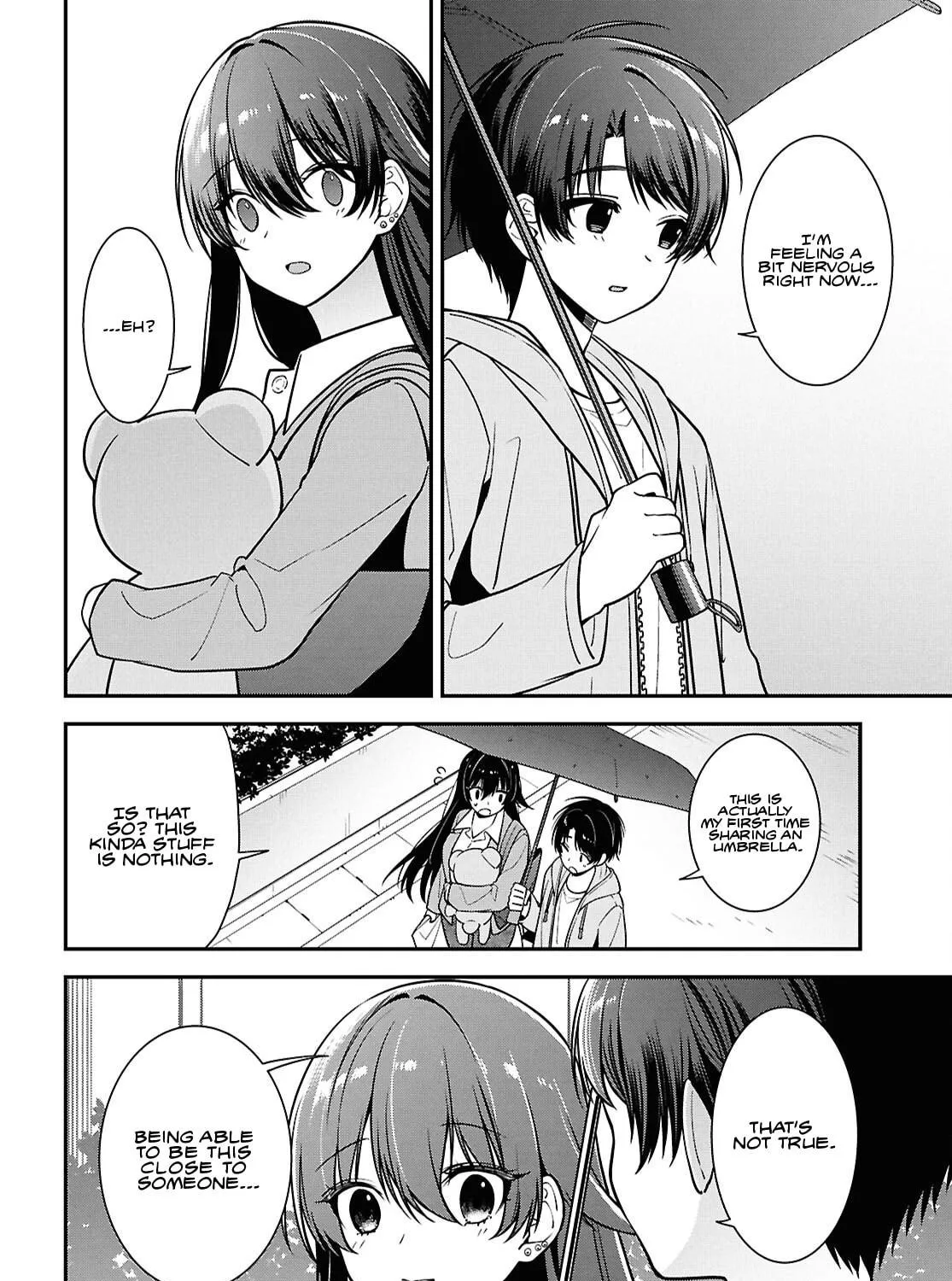 The Yankee Shimizu-san Sitting Next to Me Has Dyed Her Hair Black Chapter 8.2 page 23 - 