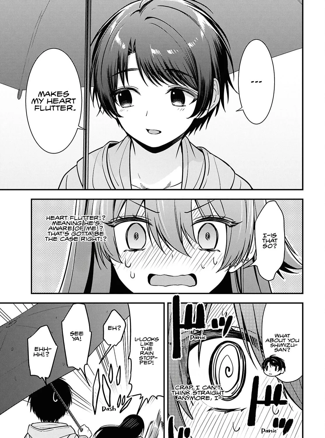 The Yankee Shimizu-san Sitting Next to Me Has Dyed Her Hair Black Chapter 8.2 page 25 - 