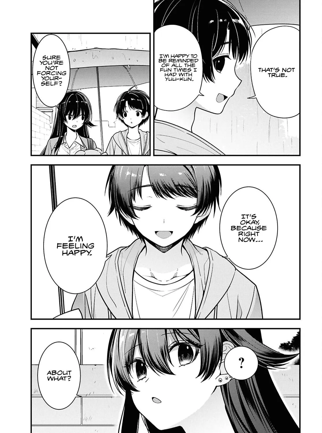The Yankee Shimizu-san Sitting Next to Me Has Dyed Her Hair Black Chapter 8.2 page 7 - 