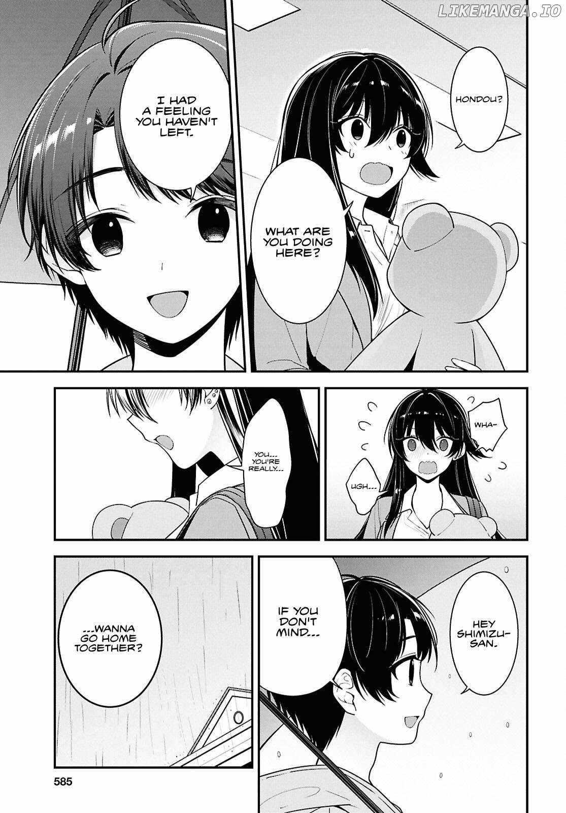 The Yankee Shimizu-san Sitting Next to Me Has Dyed Her Hair Black Chapter 8 page 13 - 