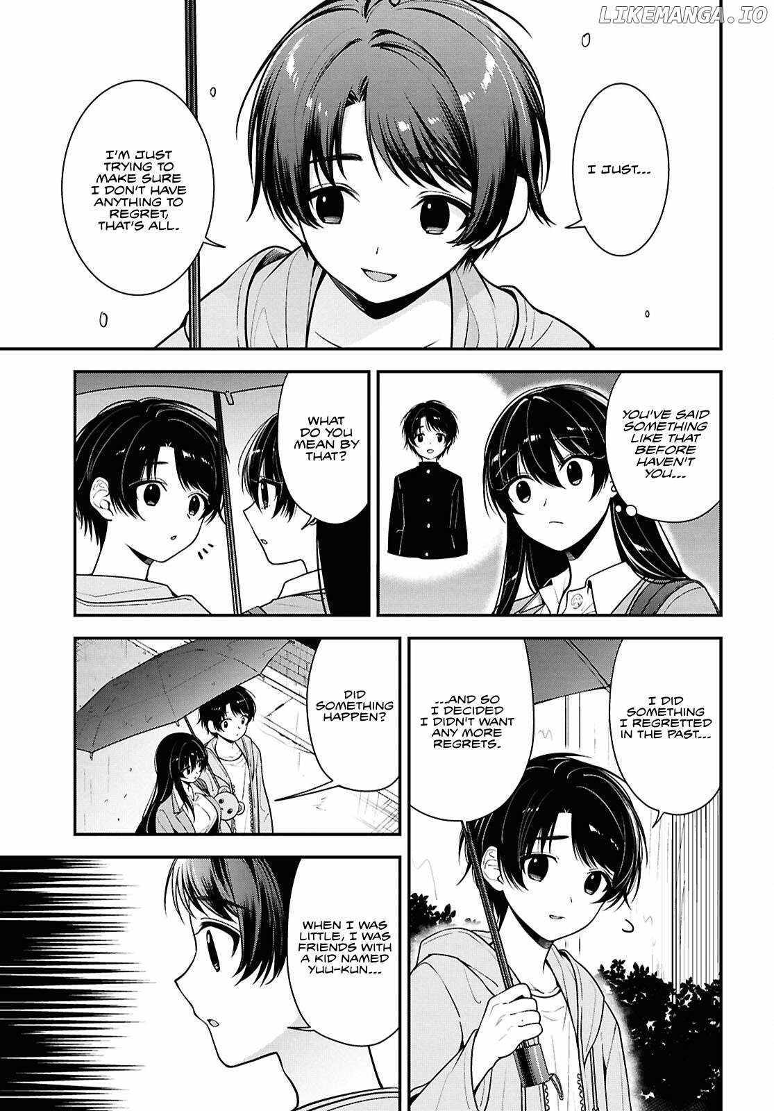 The Yankee Shimizu-san Sitting Next to Me Has Dyed Her Hair Black Chapter 8 page 17 - 