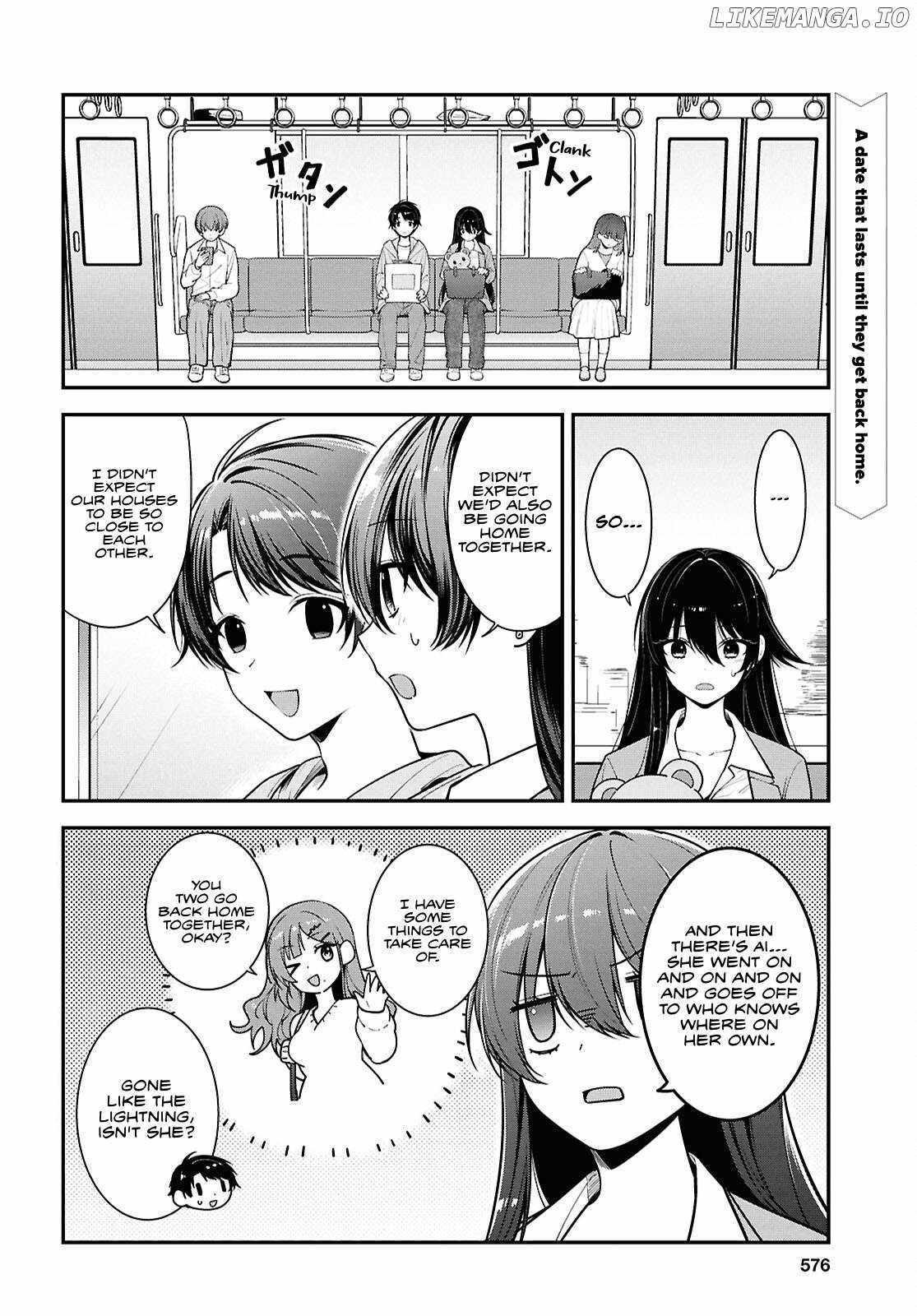 The Yankee Shimizu-san Sitting Next to Me Has Dyed Her Hair Black Chapter 8 page 4 - 
