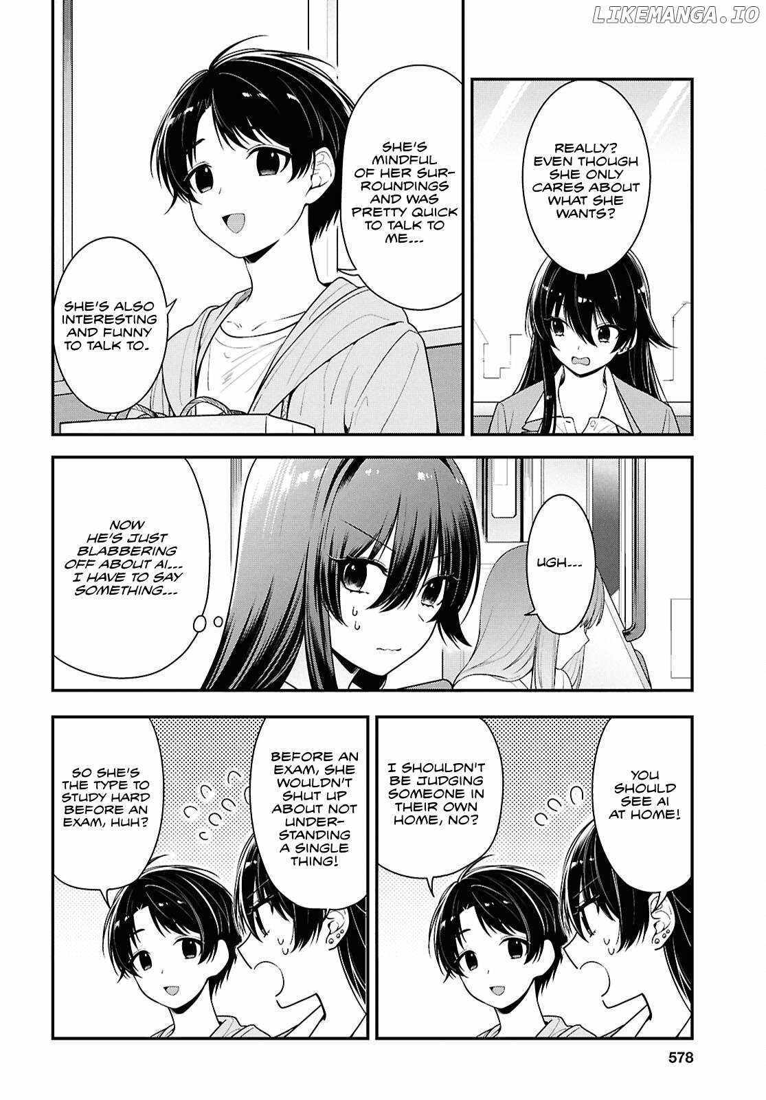 The Yankee Shimizu-san Sitting Next to Me Has Dyed Her Hair Black Chapter 8 page 6 - 