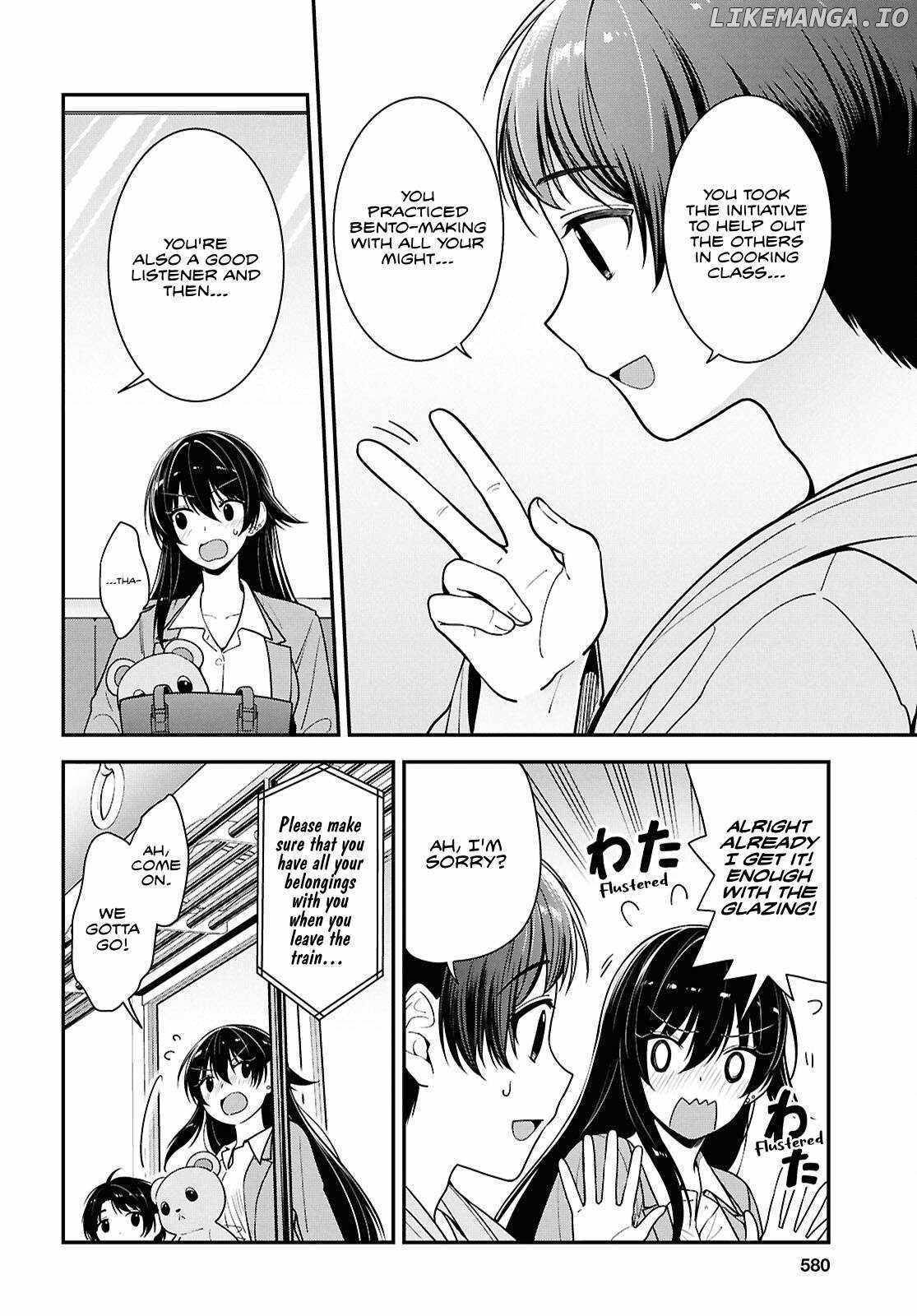 The Yankee Shimizu-san Sitting Next to Me Has Dyed Her Hair Black Chapter 8 page 8 - 