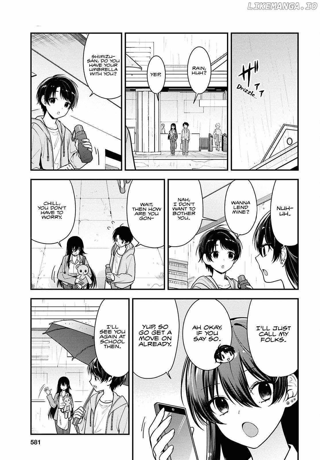 The Yankee Shimizu-san Sitting Next to Me Has Dyed Her Hair Black Chapter 8 page 9 - 