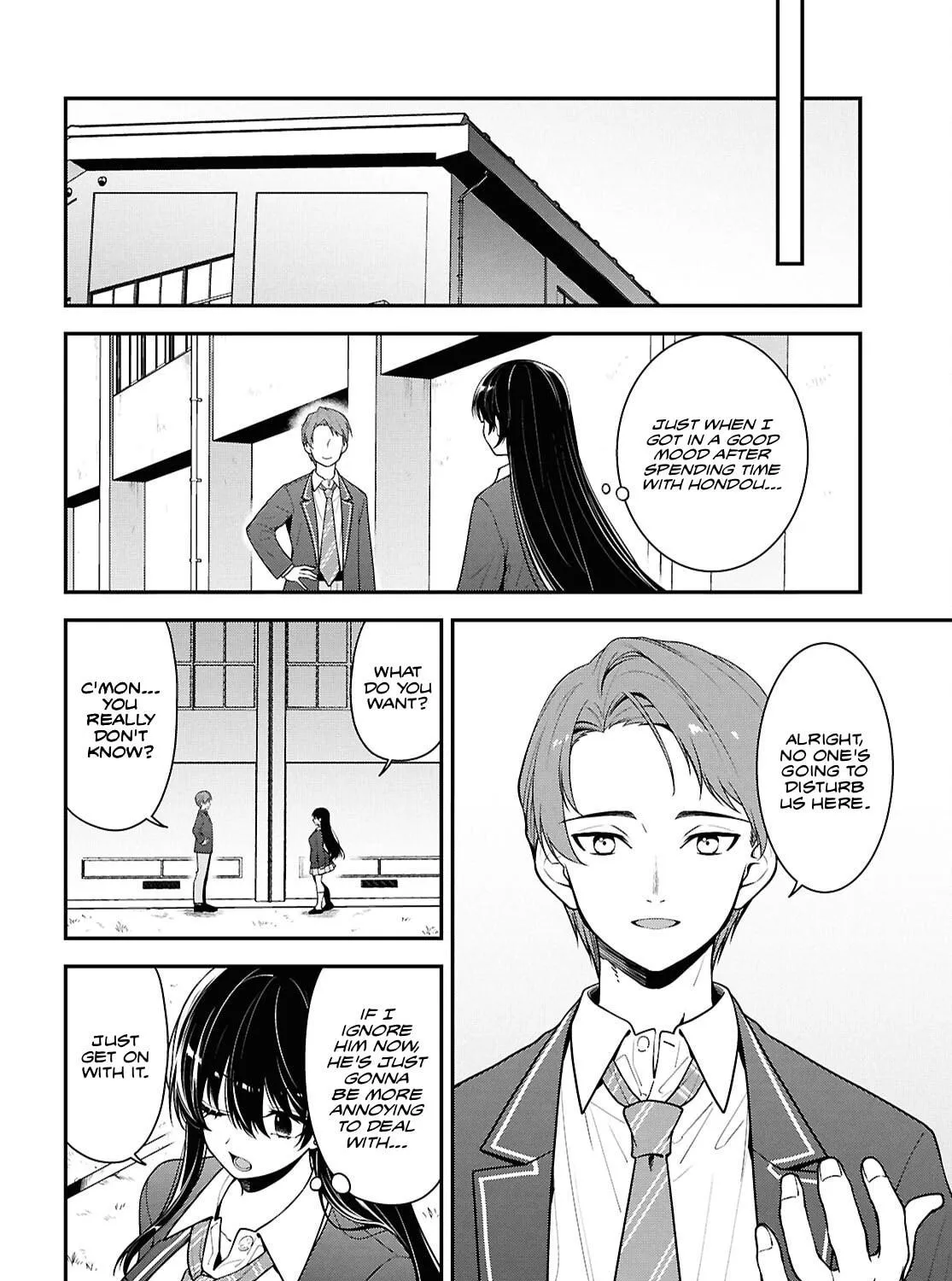 The Yankee Shimizu-san Sitting Next to Me Has Dyed Her Hair Black Chapter 9 page 23 - 