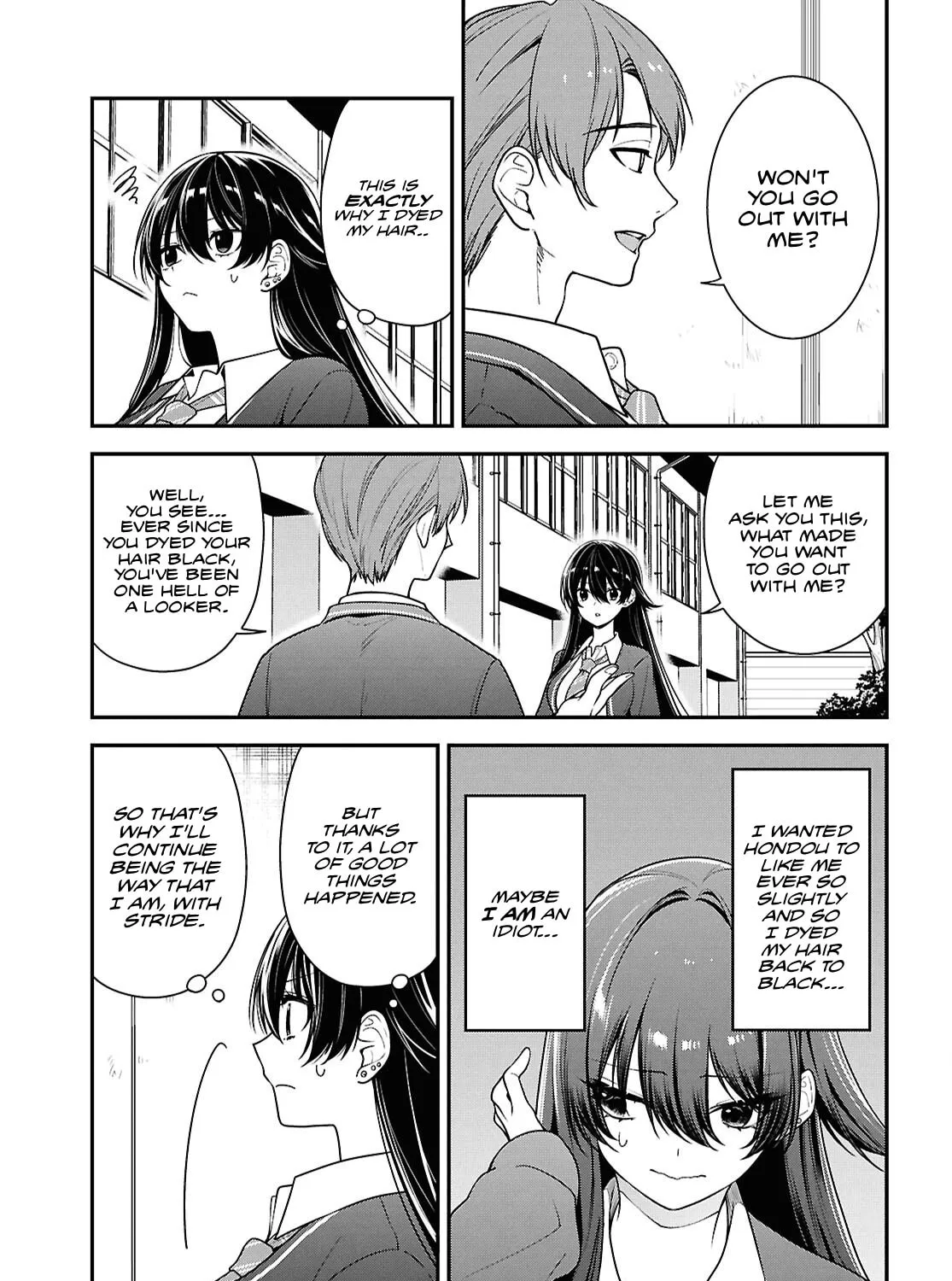 The Yankee Shimizu-san Sitting Next to Me Has Dyed Her Hair Black Chapter 9 page 25 - 