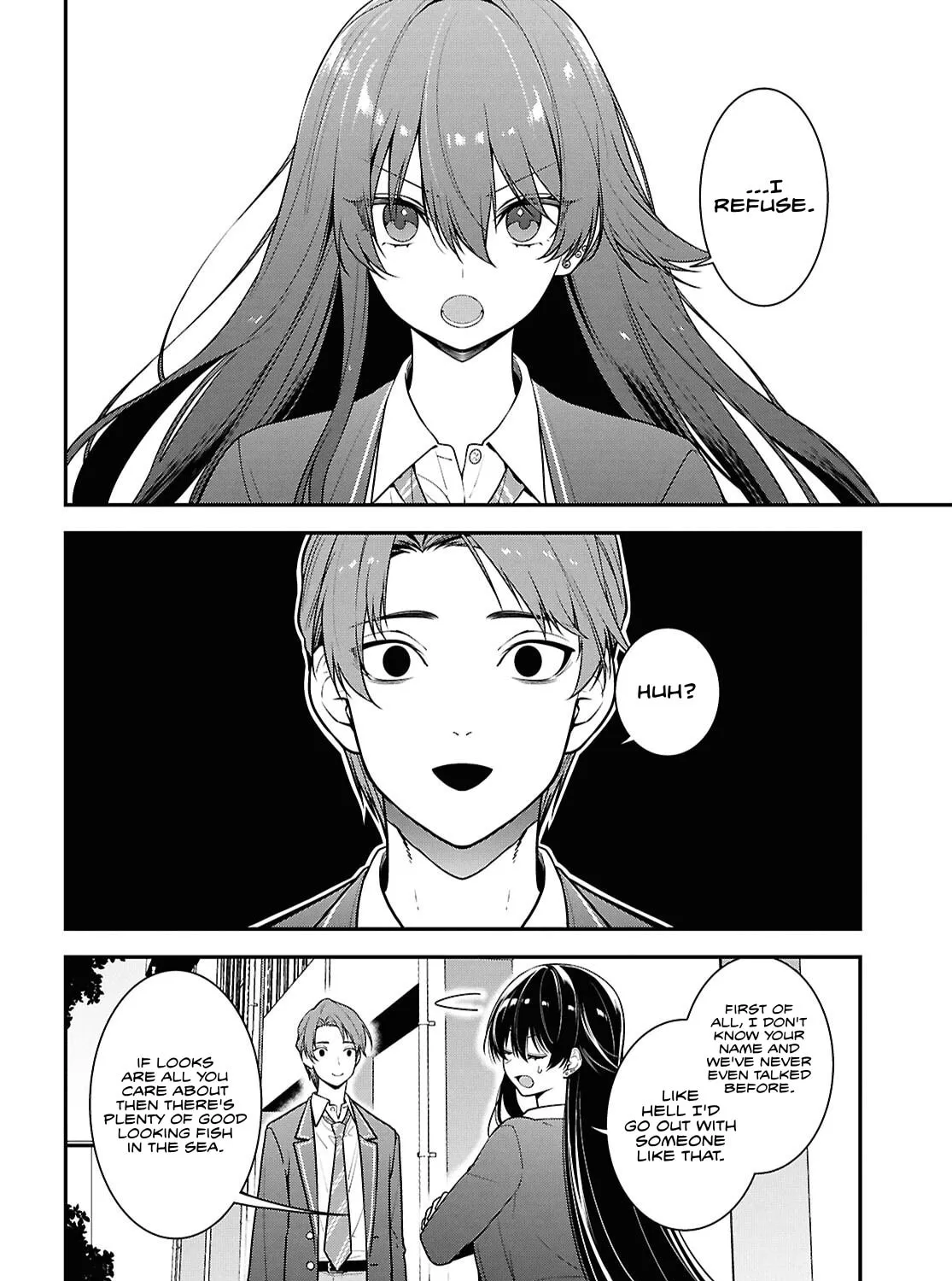 The Yankee Shimizu-san Sitting Next to Me Has Dyed Her Hair Black Chapter 9 page 27 - 