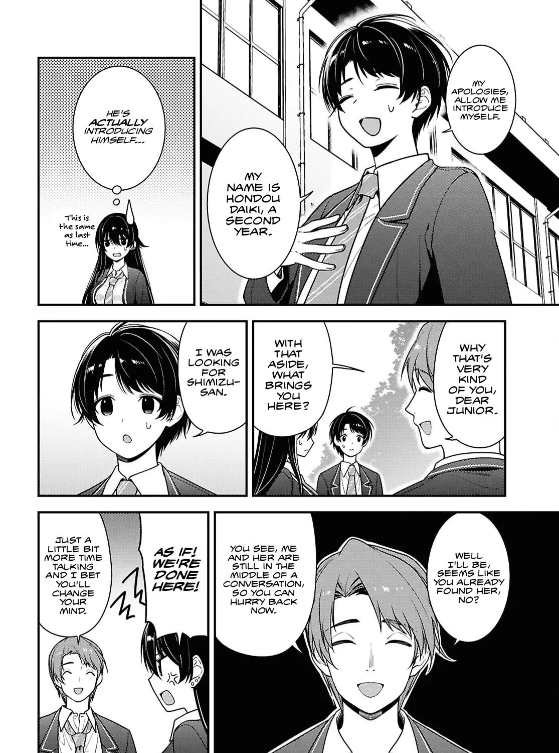 The Yankee Shimizu-san Sitting Next to Me Has Dyed Her Hair Black Chapter 9 page 43 - 