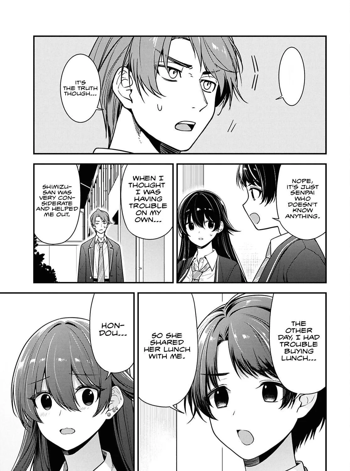 The Yankee Shimizu-san Sitting Next to Me Has Dyed Her Hair Black Chapter 9 page 49 - 