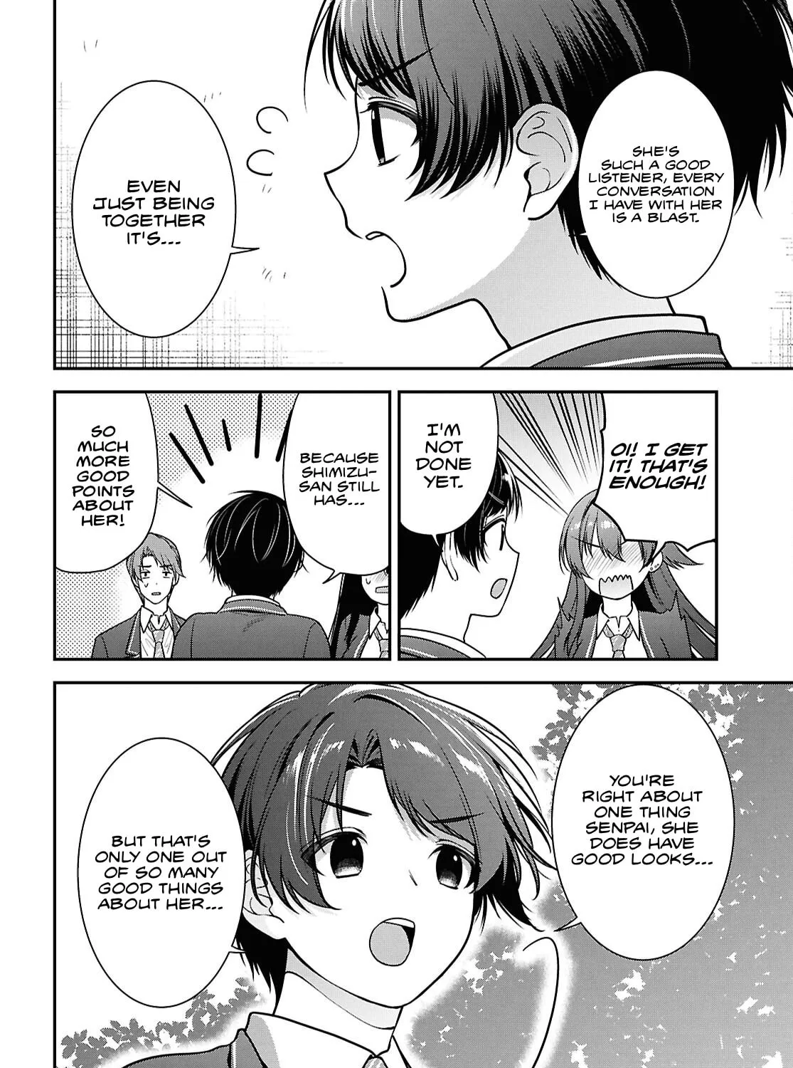 The Yankee Shimizu-san Sitting Next to Me Has Dyed Her Hair Black Chapter 9 page 51 - 