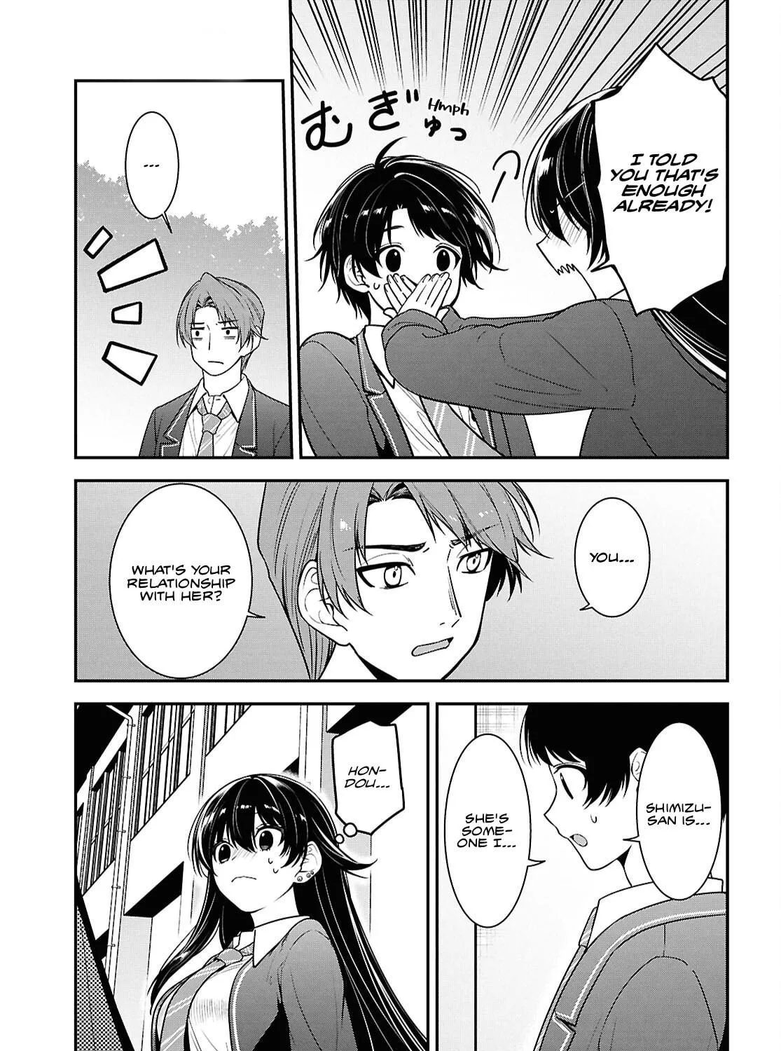 The Yankee Shimizu-san Sitting Next to Me Has Dyed Her Hair Black Chapter 9 page 53 - 