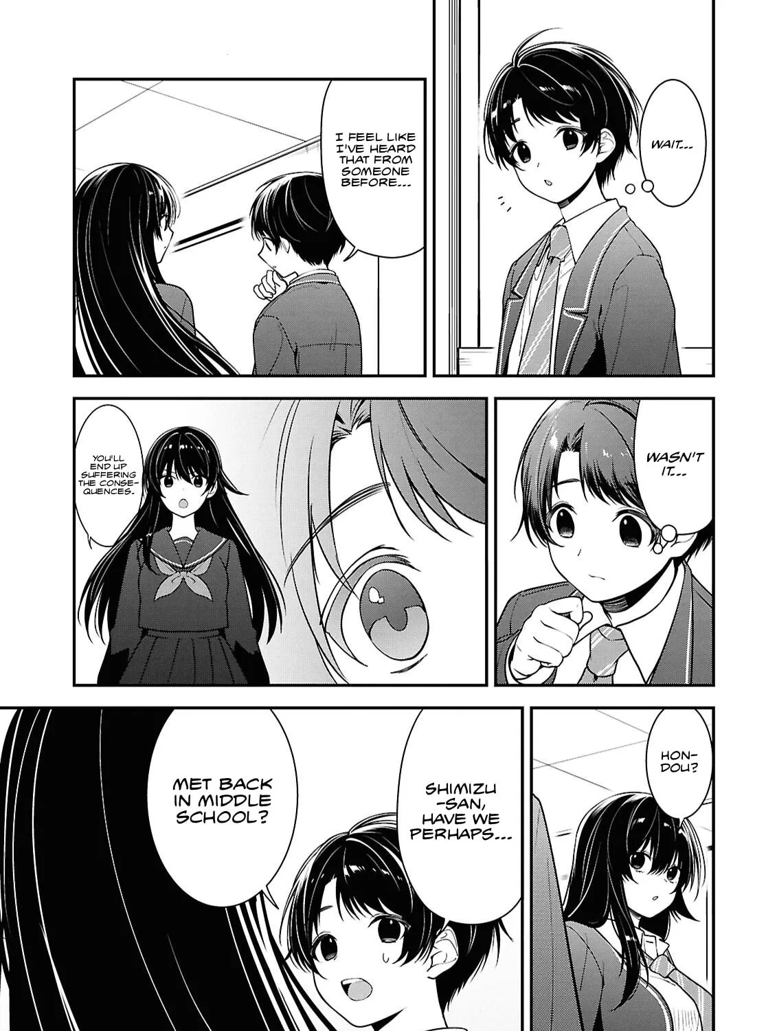 The Yankee Shimizu-san Sitting Next to Me Has Dyed Her Hair Black Chapter 9 page 63 - 