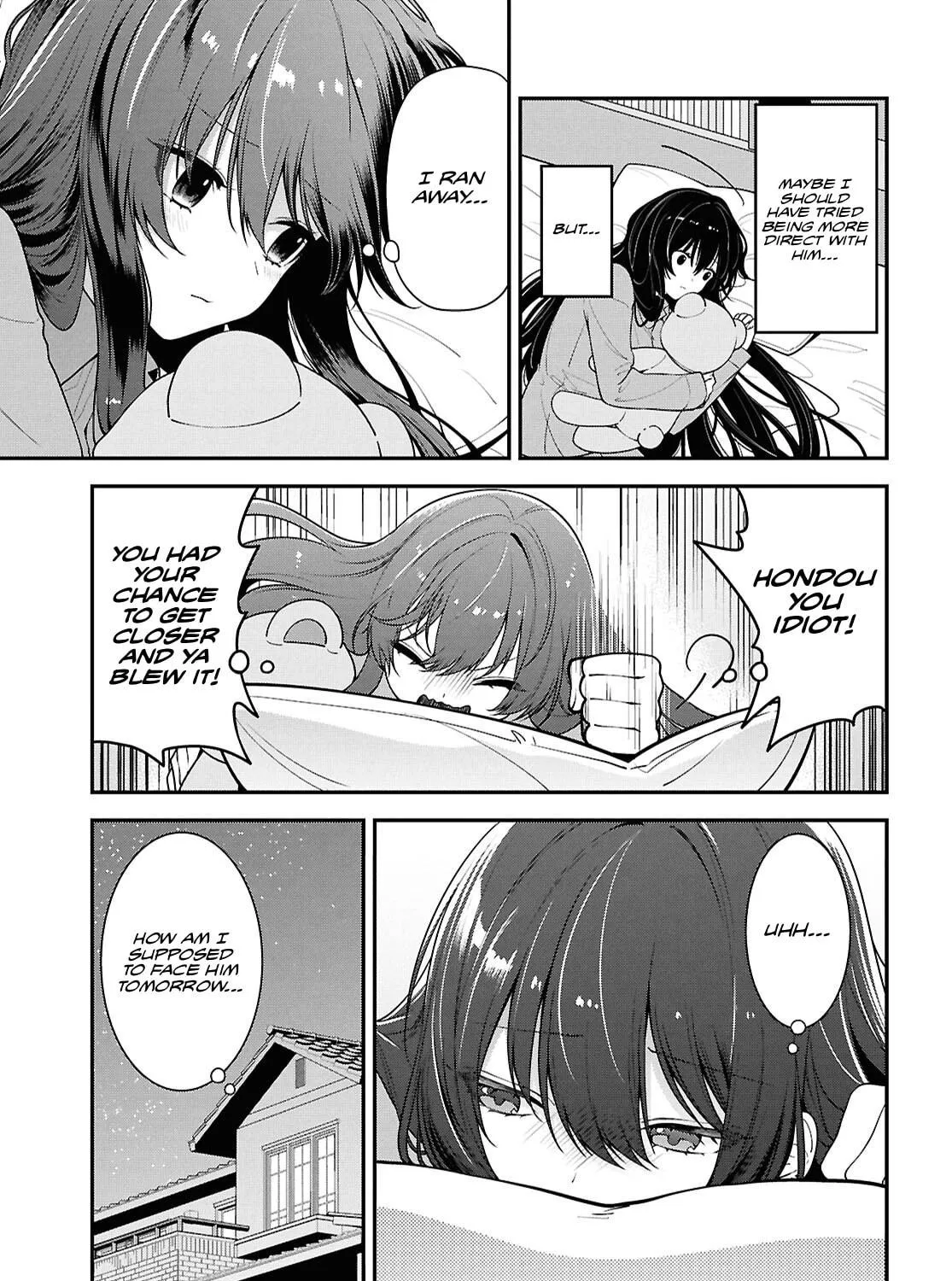 The Yankee Shimizu-san Sitting Next to Me Has Dyed Her Hair Black Chapter 9 page 9 - 