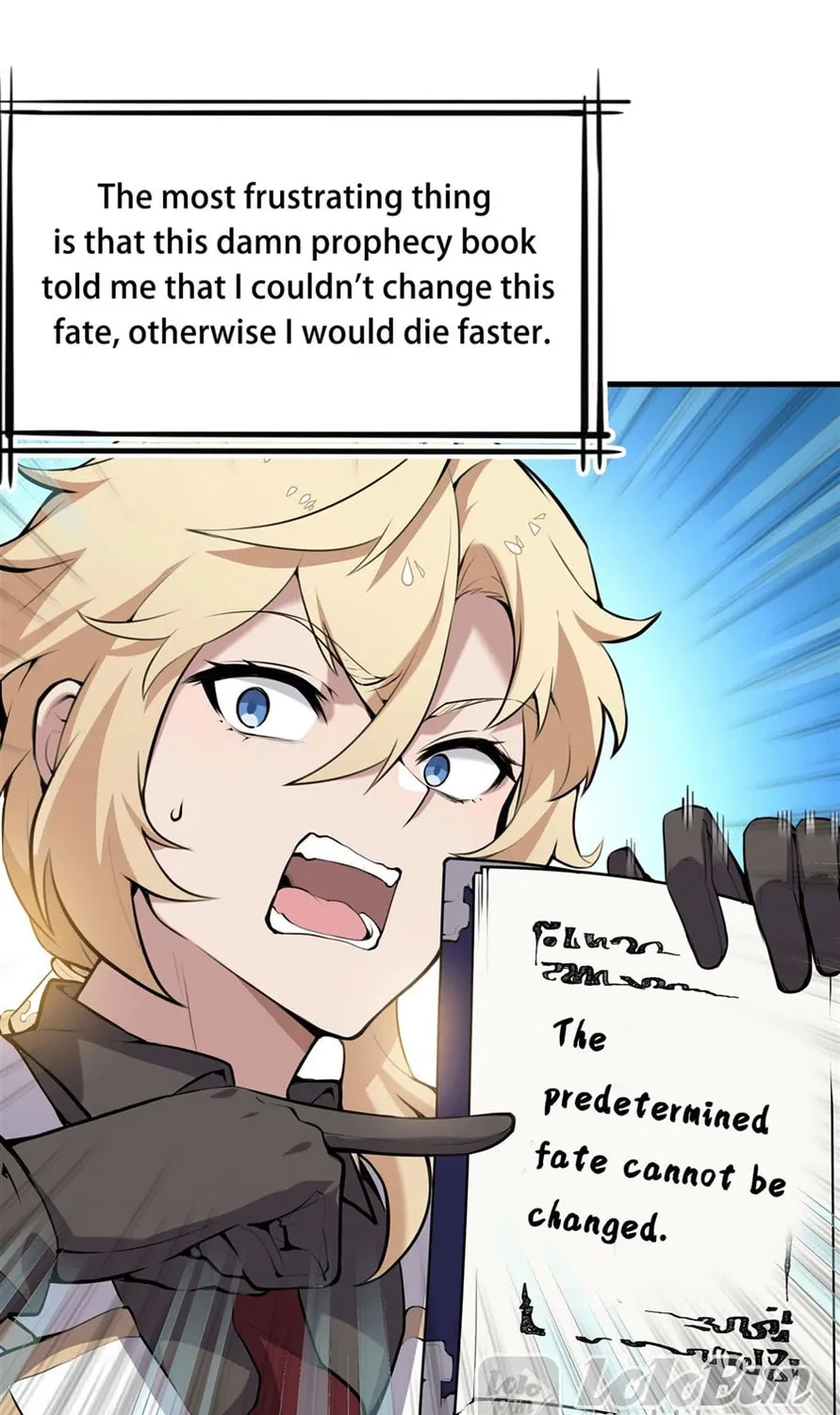 The Yellow-haired Villain in Female Main Character