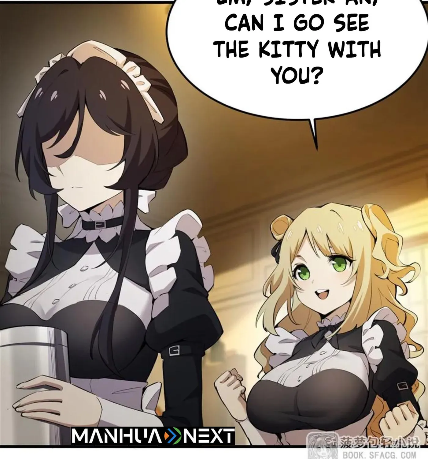 The Yellow-haired Villain in Female Main Character