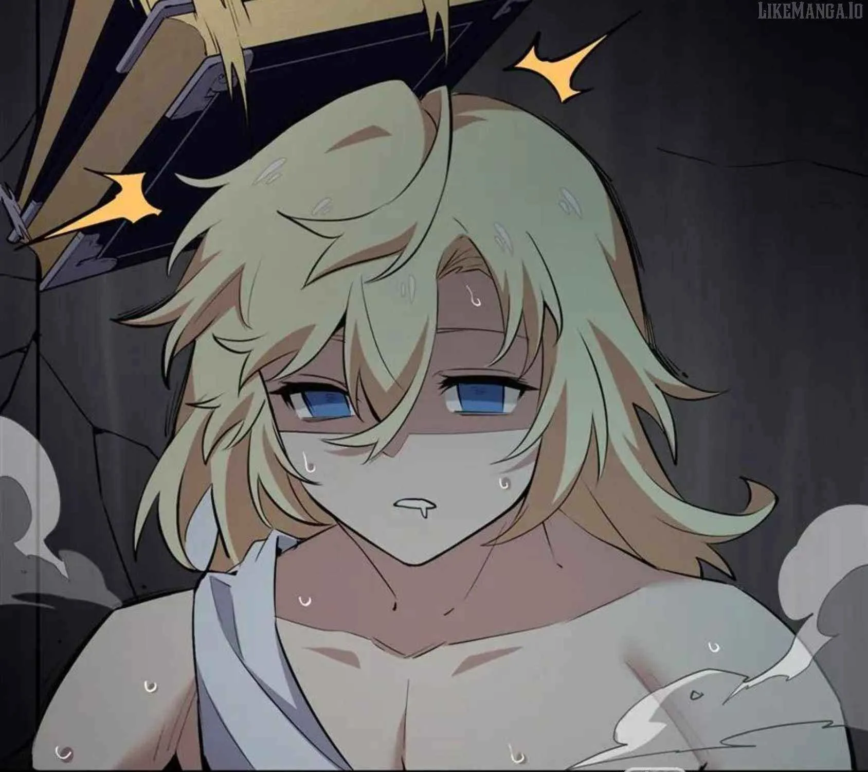 The Yellow-haired Villain in Female Main Character