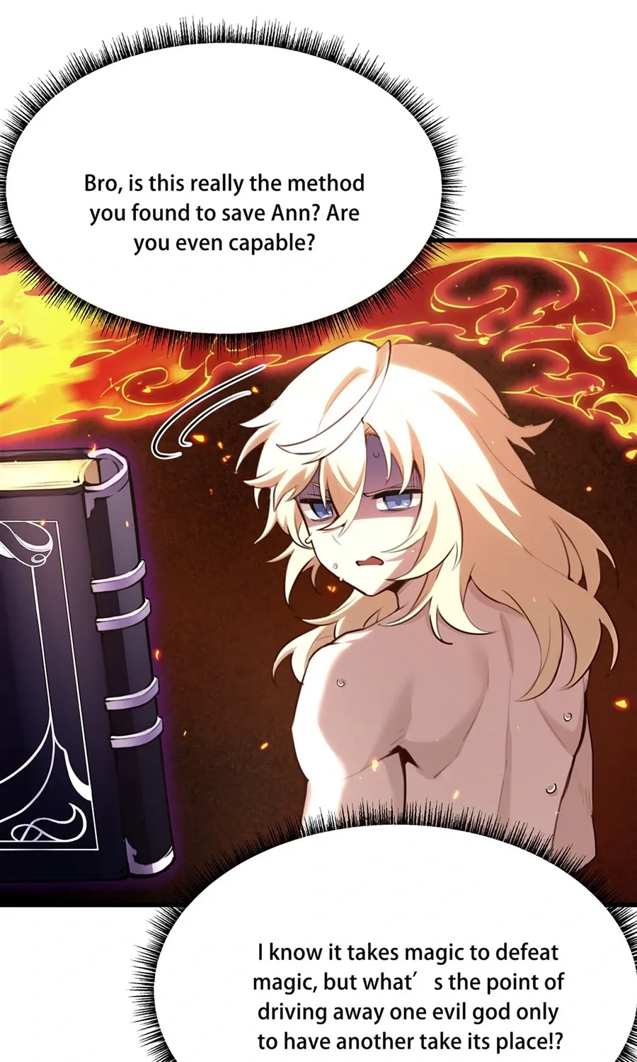The Yellow-haired Villain in Female Main Character