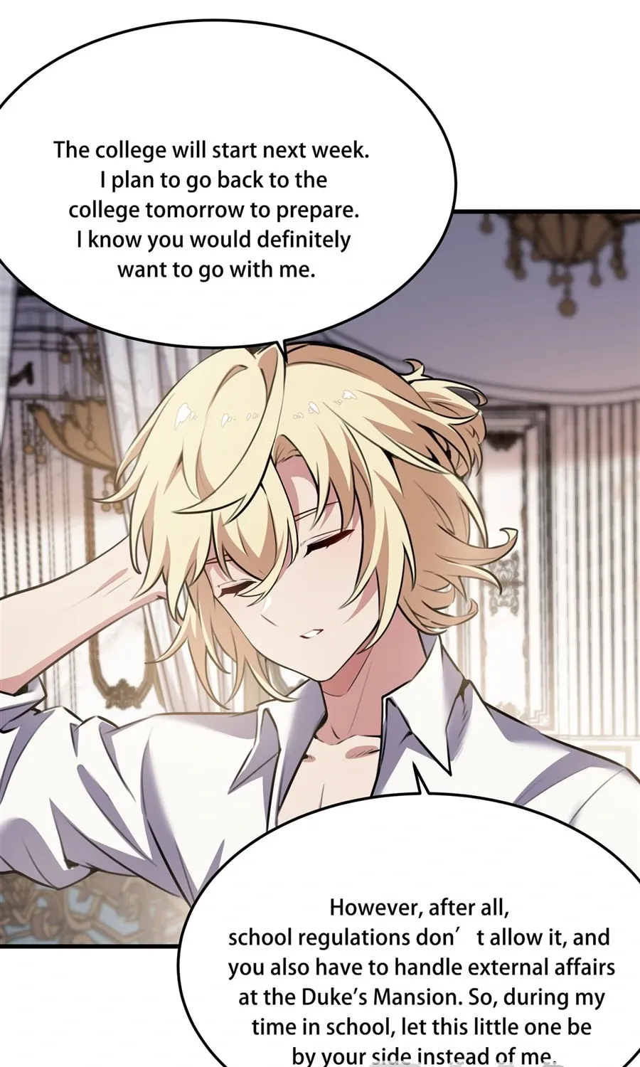 The Yellow-haired Villain in Female Main Character