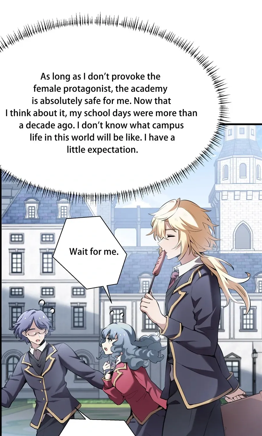 The Yellow-haired Villain in Female Main Character
