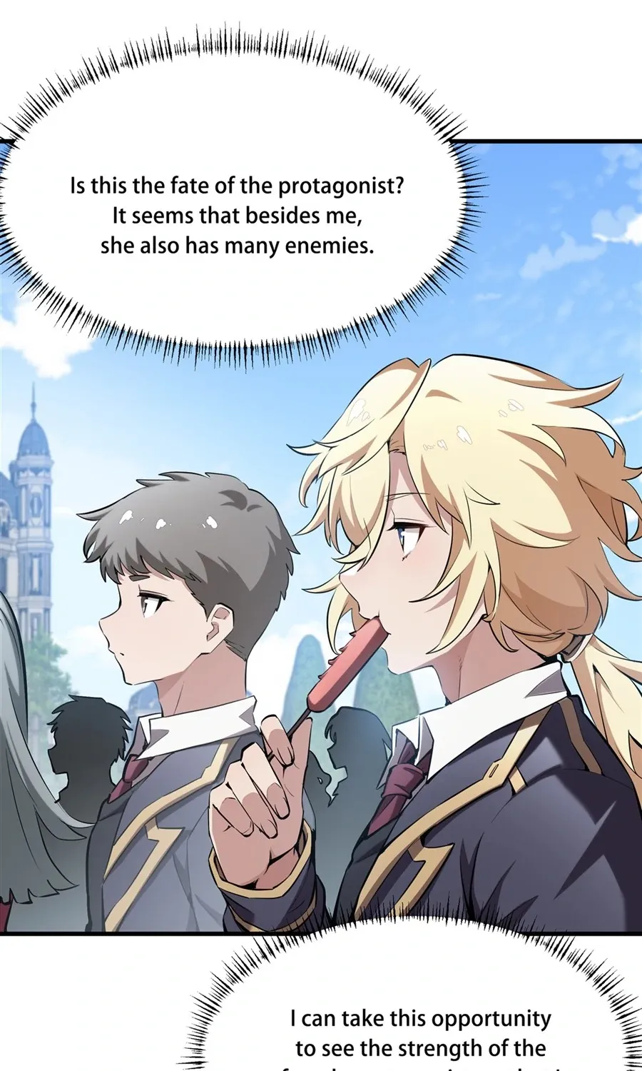 The Yellow-haired Villain in Female Main Character