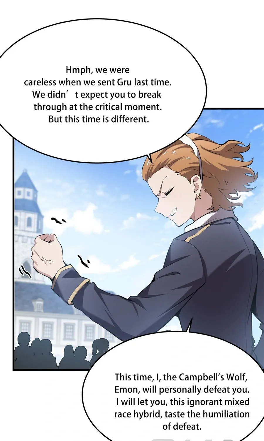 The Yellow-haired Villain in Female Main Character