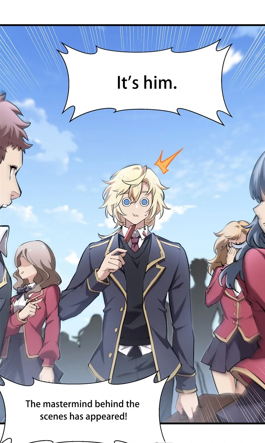 The Yellow-haired Villain in Female Main Character