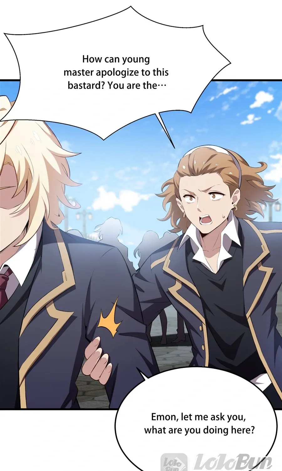 The Yellow-haired Villain in Female Main Character