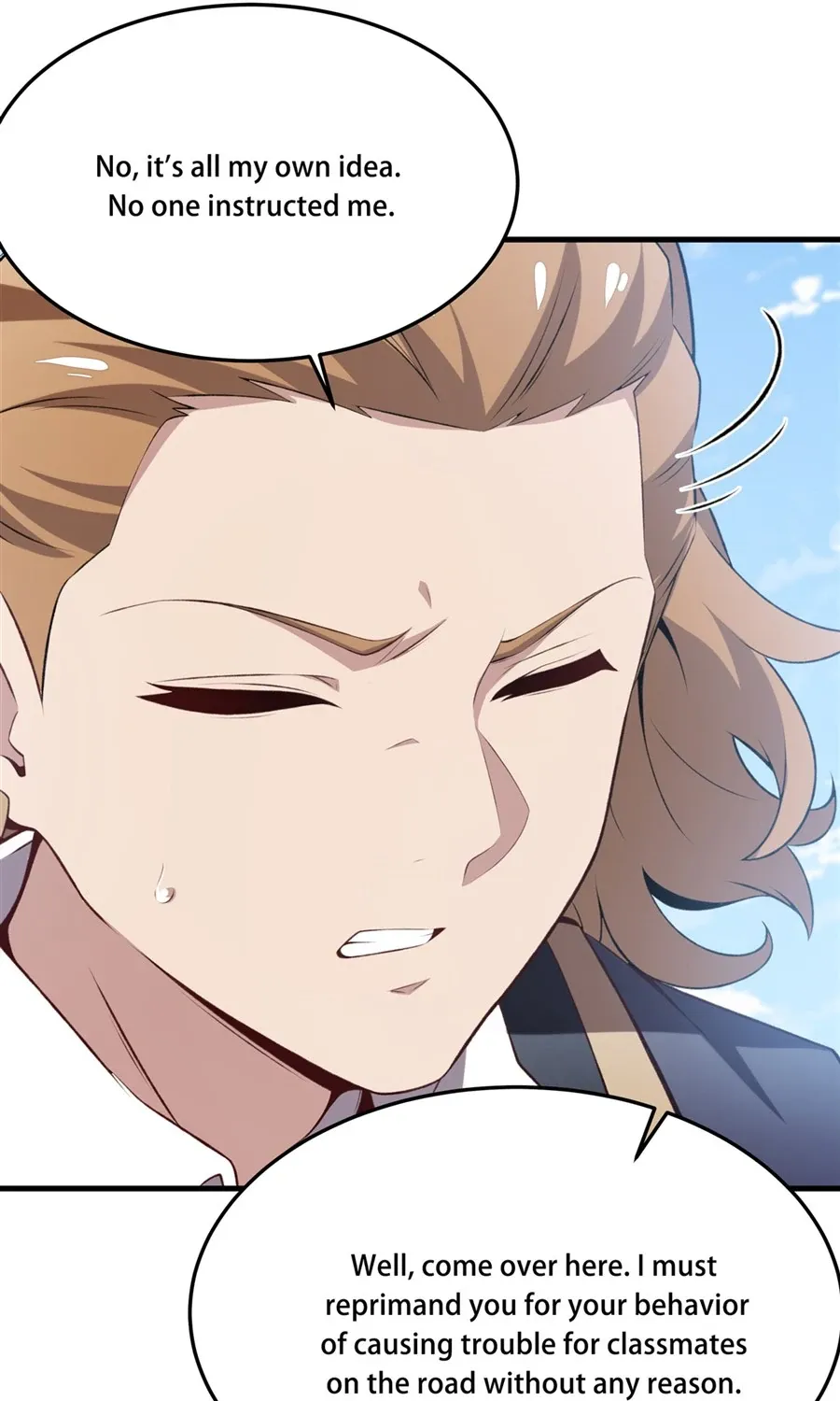 The Yellow-haired Villain in Female Main Character