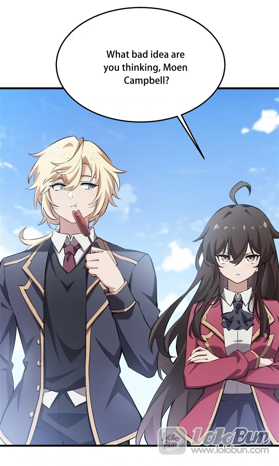 The Yellow-haired Villain in Female Main Character
