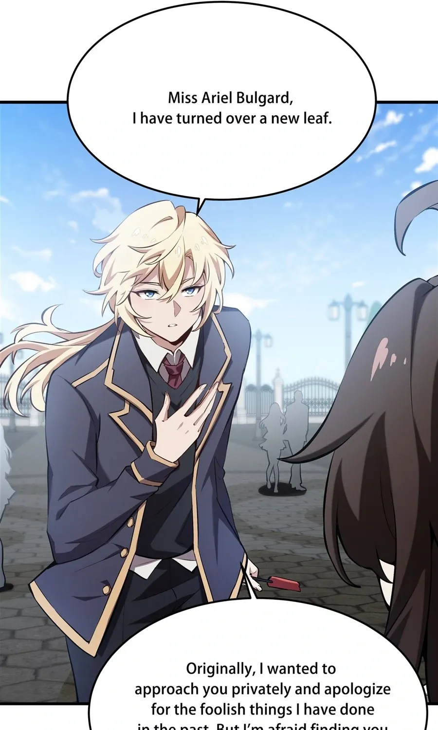 The Yellow-haired Villain in Female Main Character