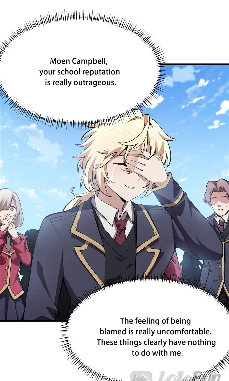 The Yellow-haired Villain in Female Main Character