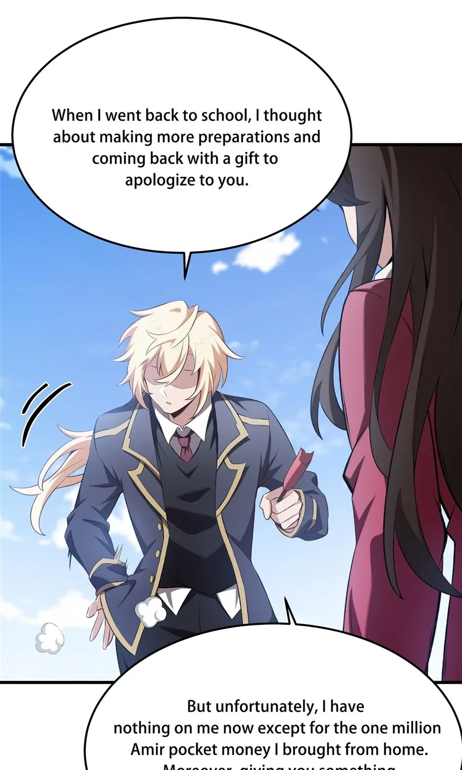 The Yellow-haired Villain in Female Main Character