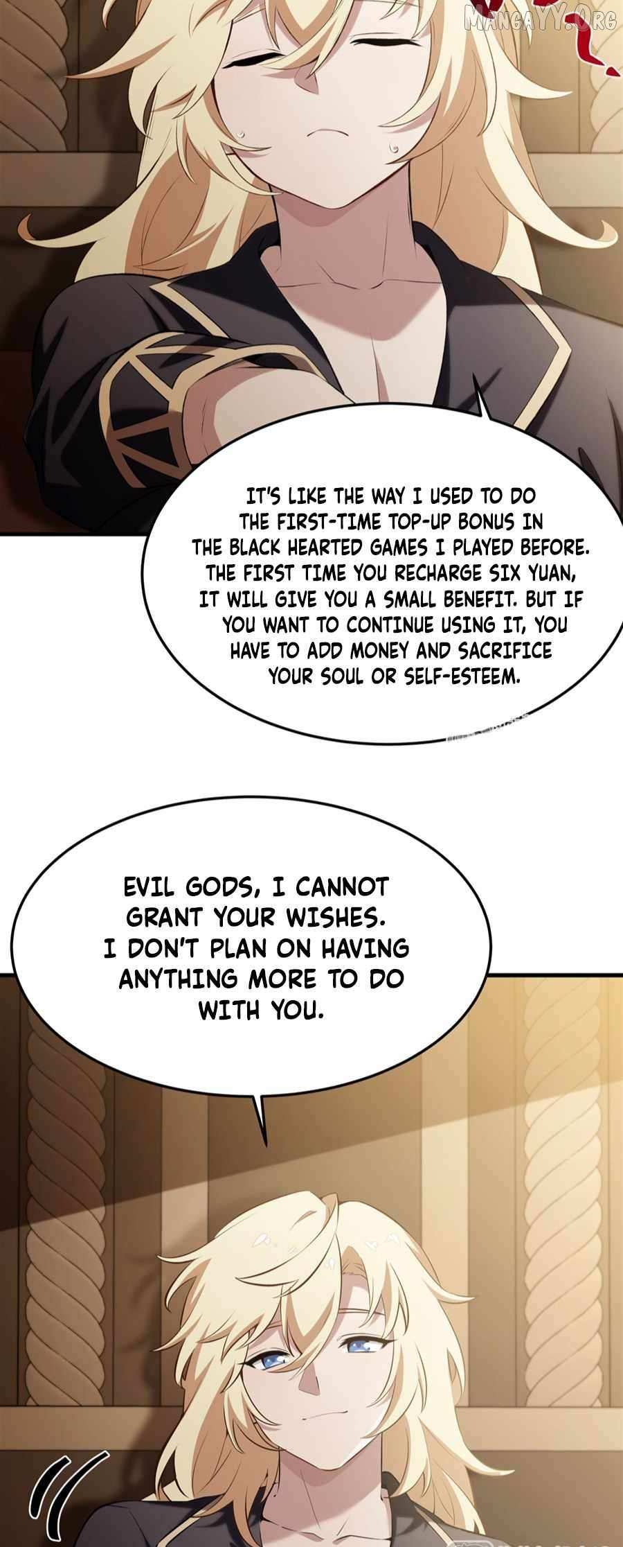 The Yellow-haired Villain in Female Main Character