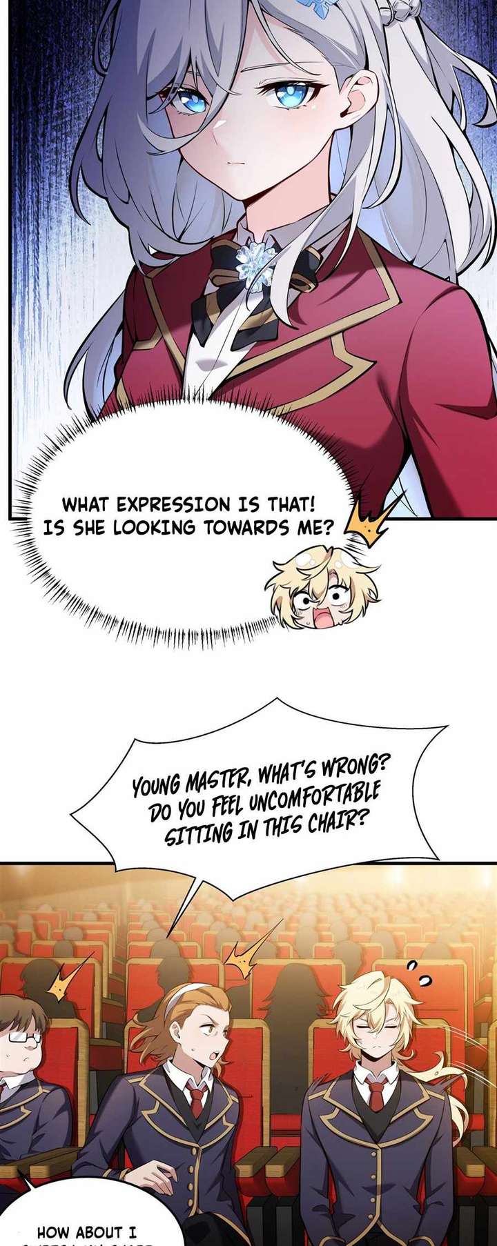 The Yellow-haired Villain in Female Main Character