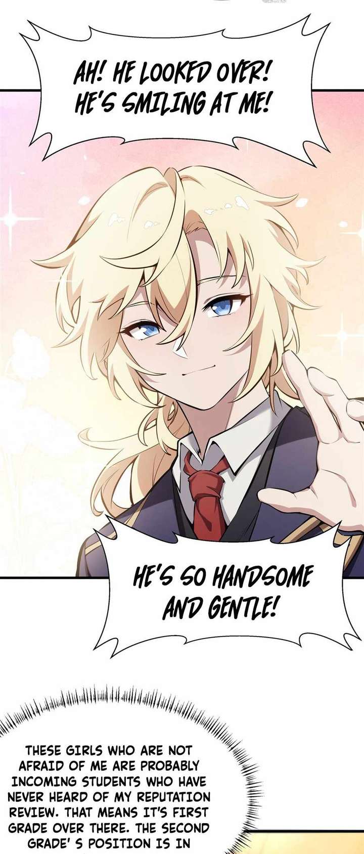 The Yellow-haired Villain in Female Main Character