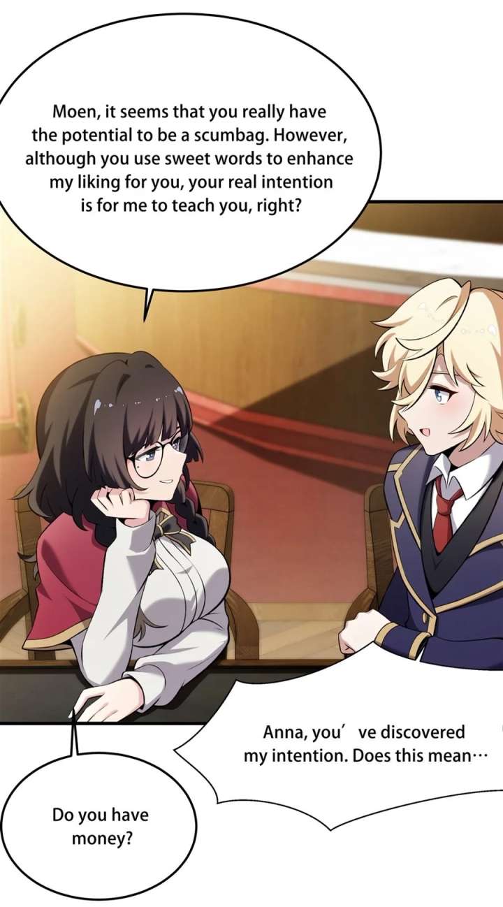 The Yellow-haired Villain in Female Main Character