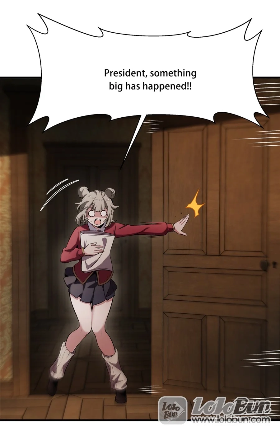 The Yellow-haired Villain in Female Main Character