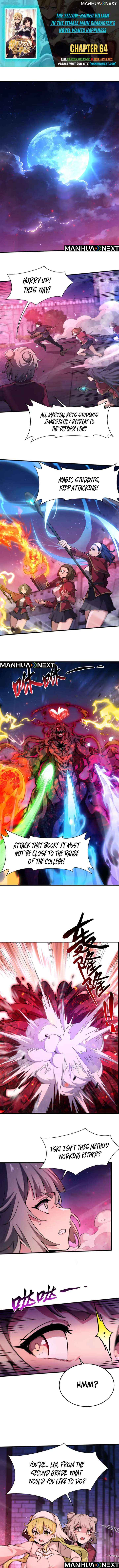 The Yellow-haired Villain in Female Main Character