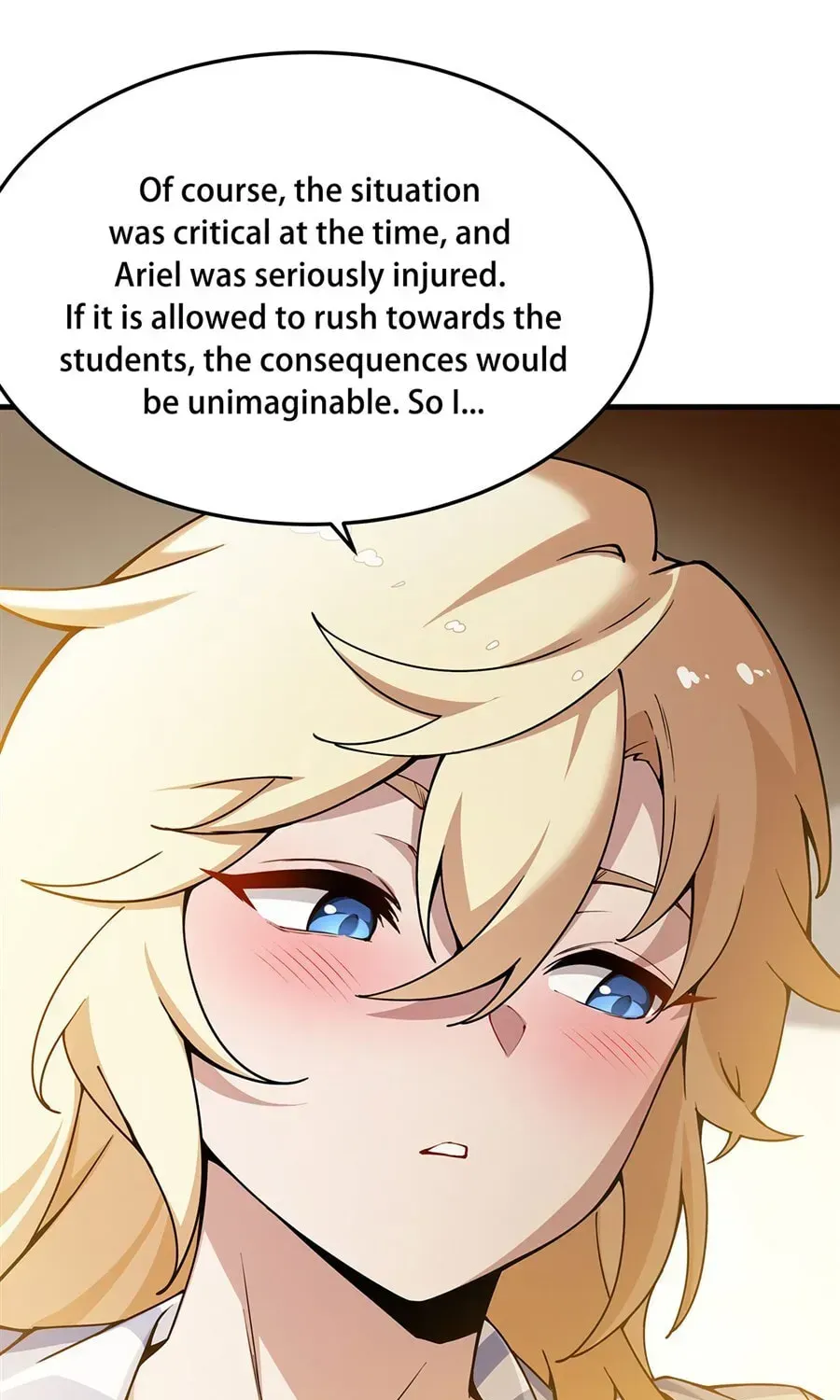 The Yellow-haired Villain in Female Main Character