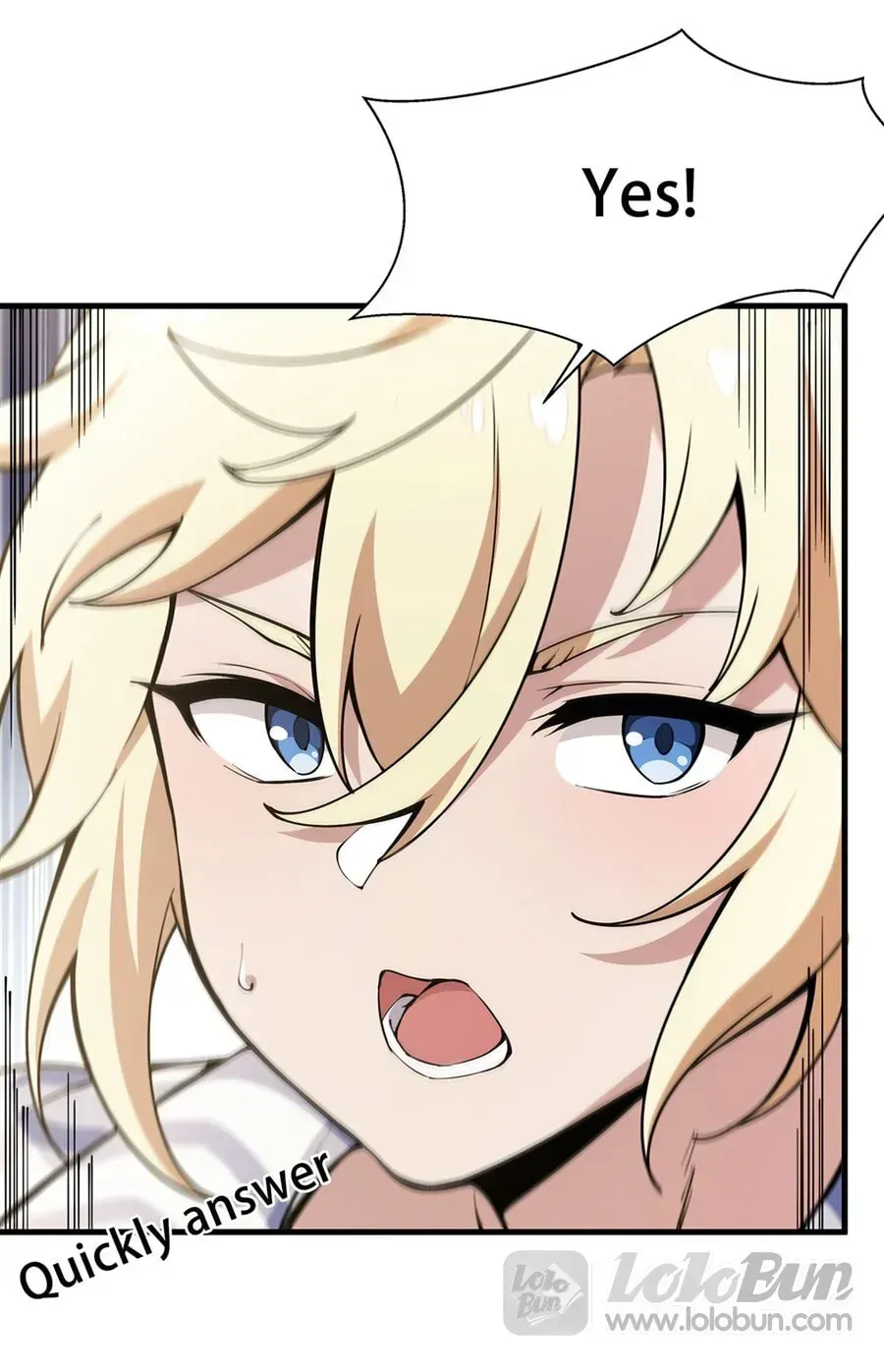 The Yellow-haired Villain in Female Main Character