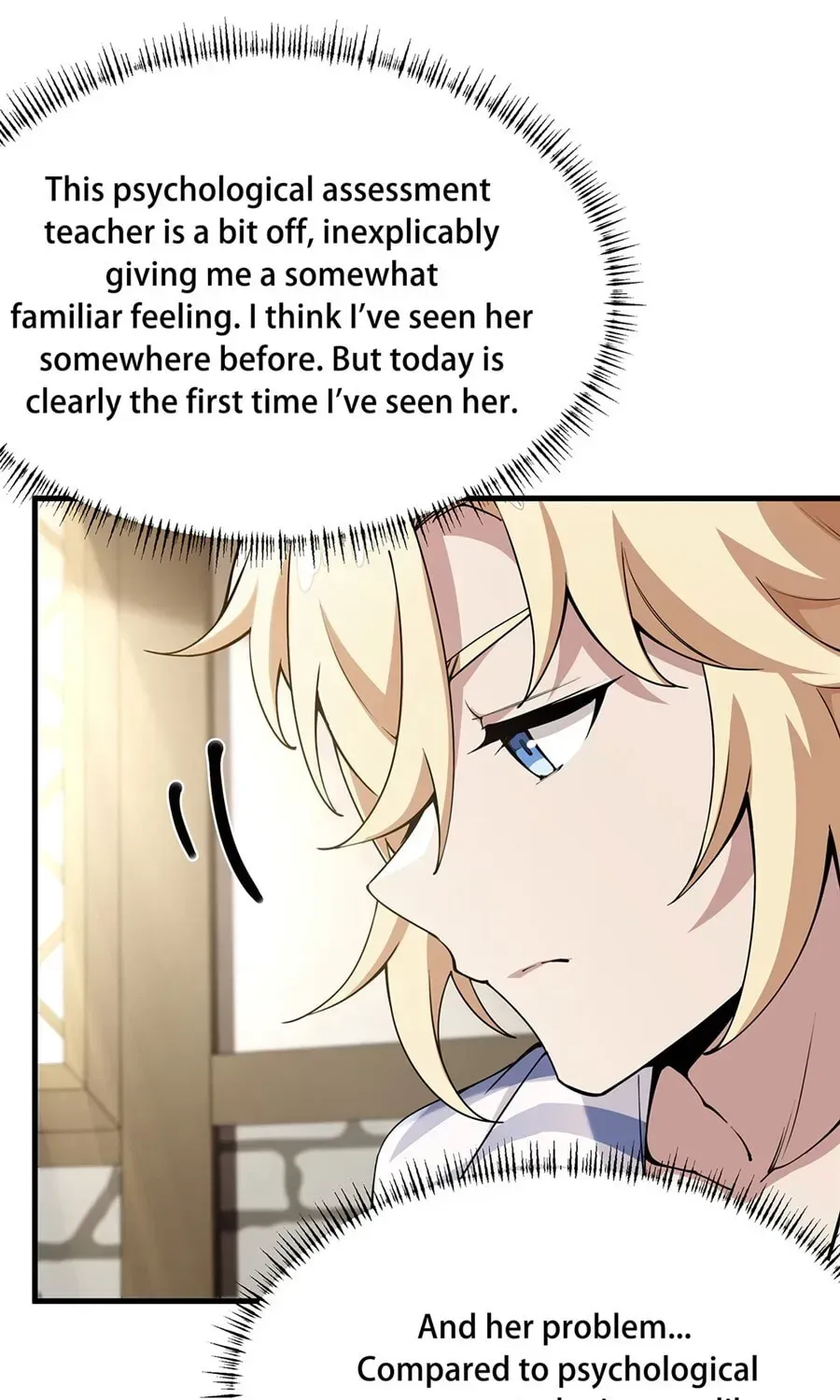 The Yellow-haired Villain in Female Main Character