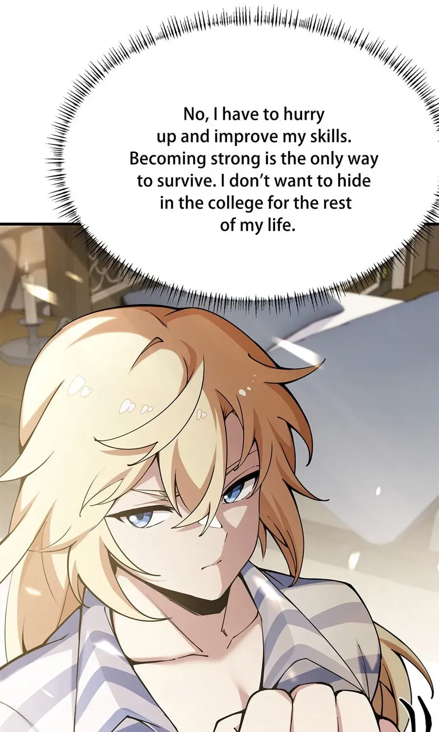 The Yellow-haired Villain in Female Main Character