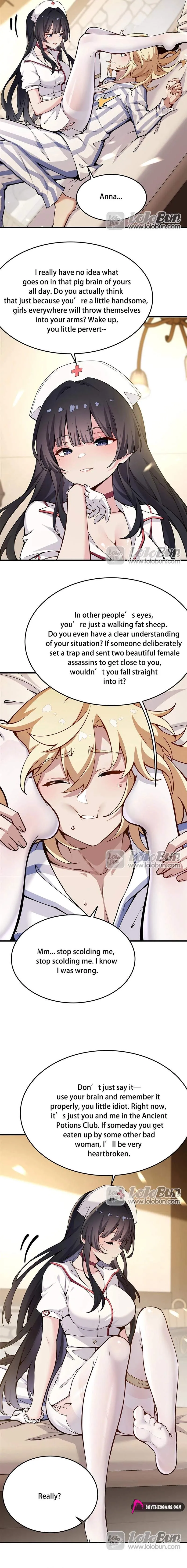 The Yellow-haired Villain in Female Main Character