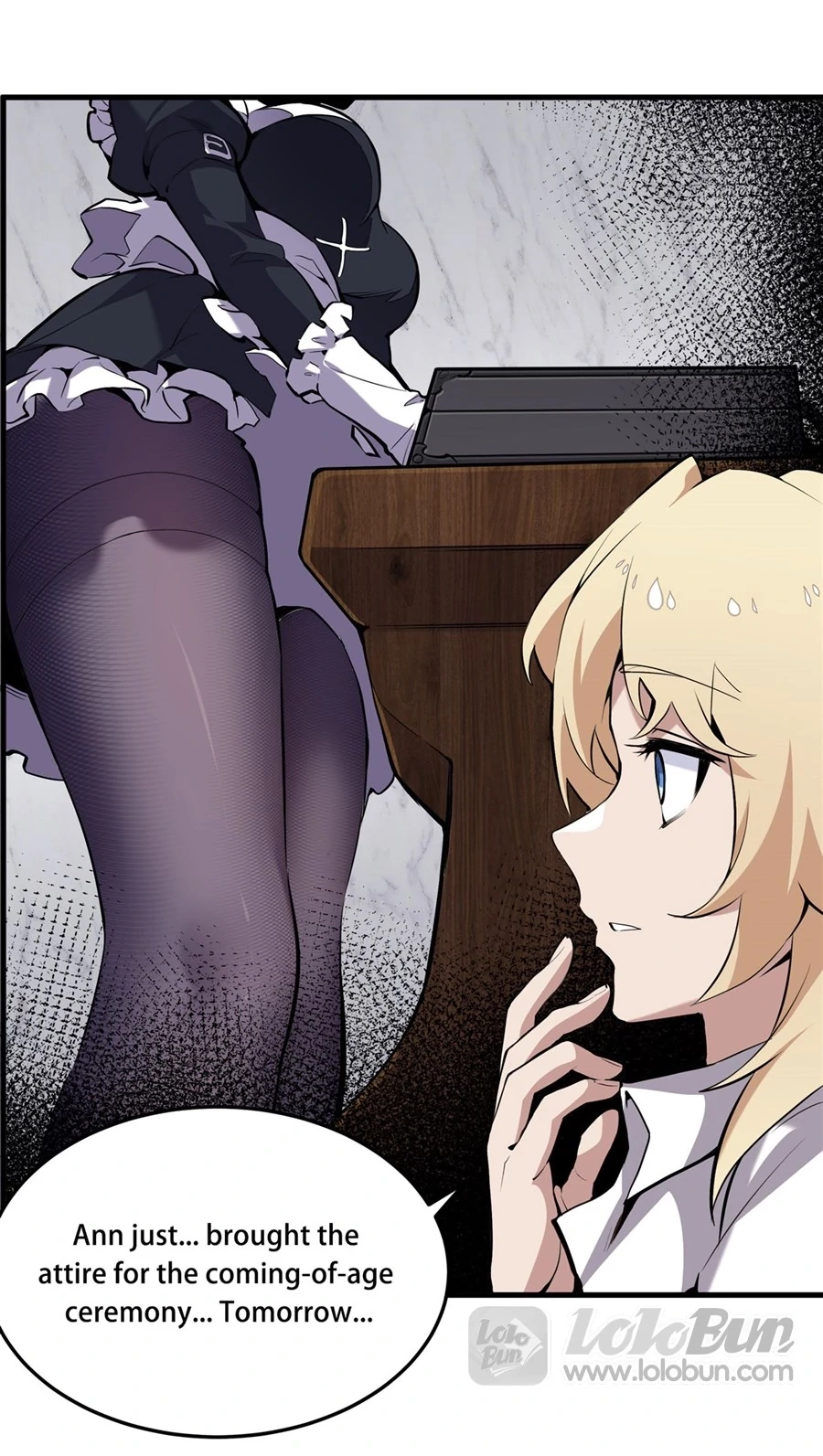 The Yellow-Haired Villain in the Female Main Character