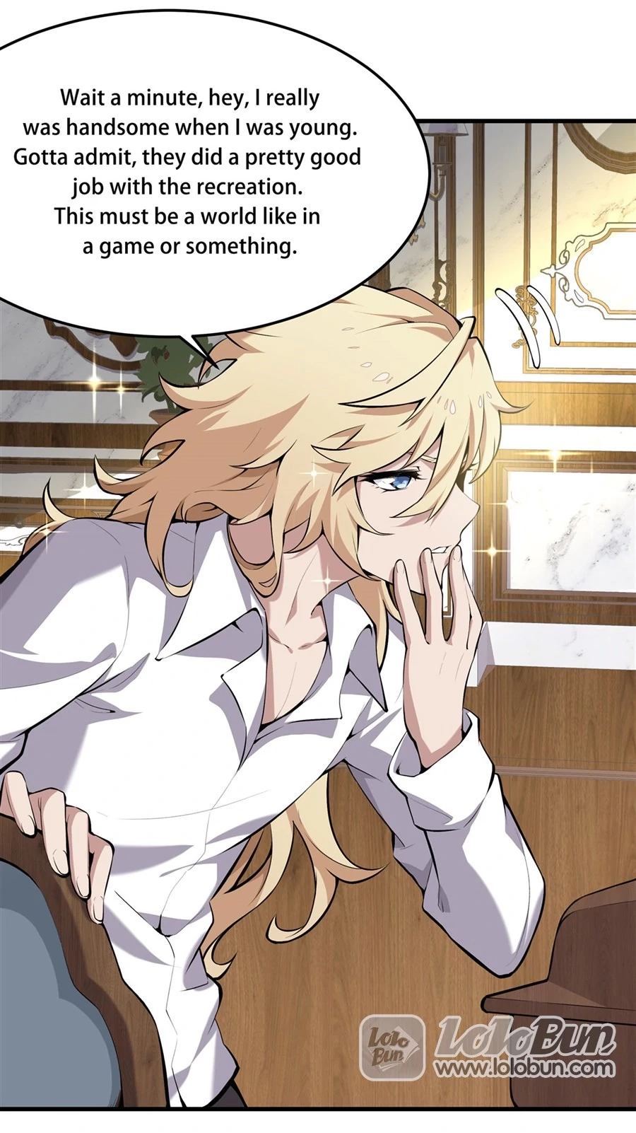 The Yellow-Haired Villain in the Female Main Character
