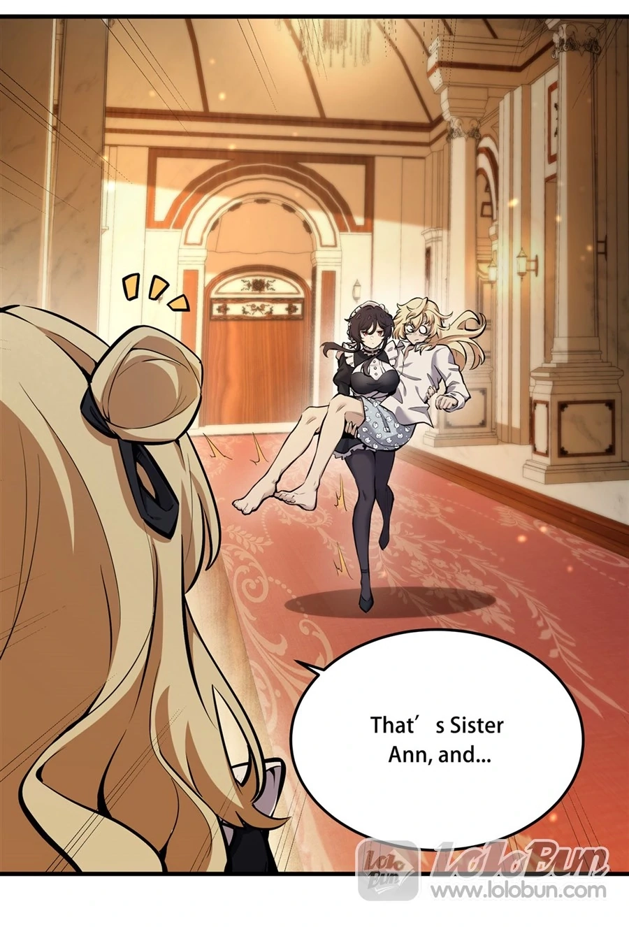 The Yellow-Haired Villain in the Female Main Character