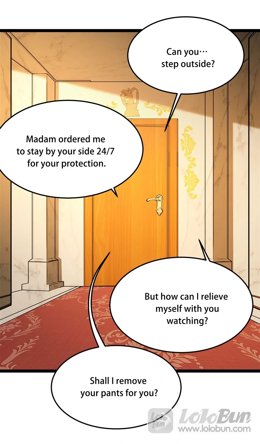 The Yellow-Haired Villain in the Female Main Character