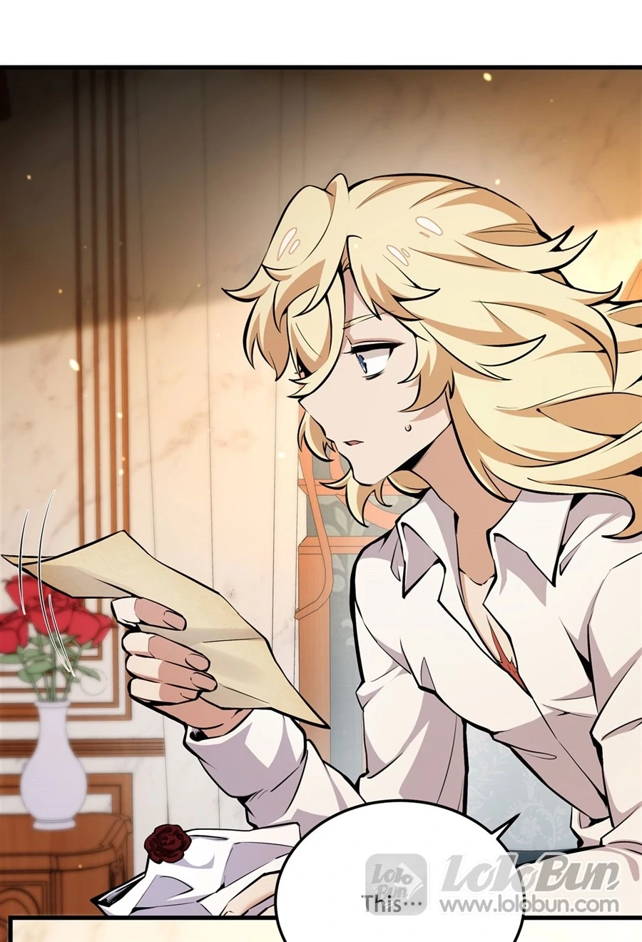 The Yellow-Haired Villain in the Female Main Character